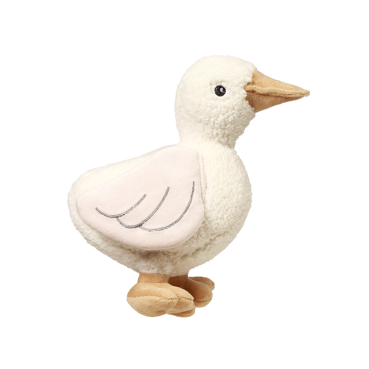 Babyono Peluche con sonajero Ganso Zoe