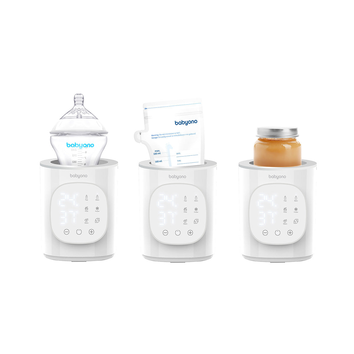 Calienta Biberones y Esterilizador Electrónico 6 en 1