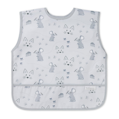 Babyono Babero BLW largo impermeable 6m a 2 años