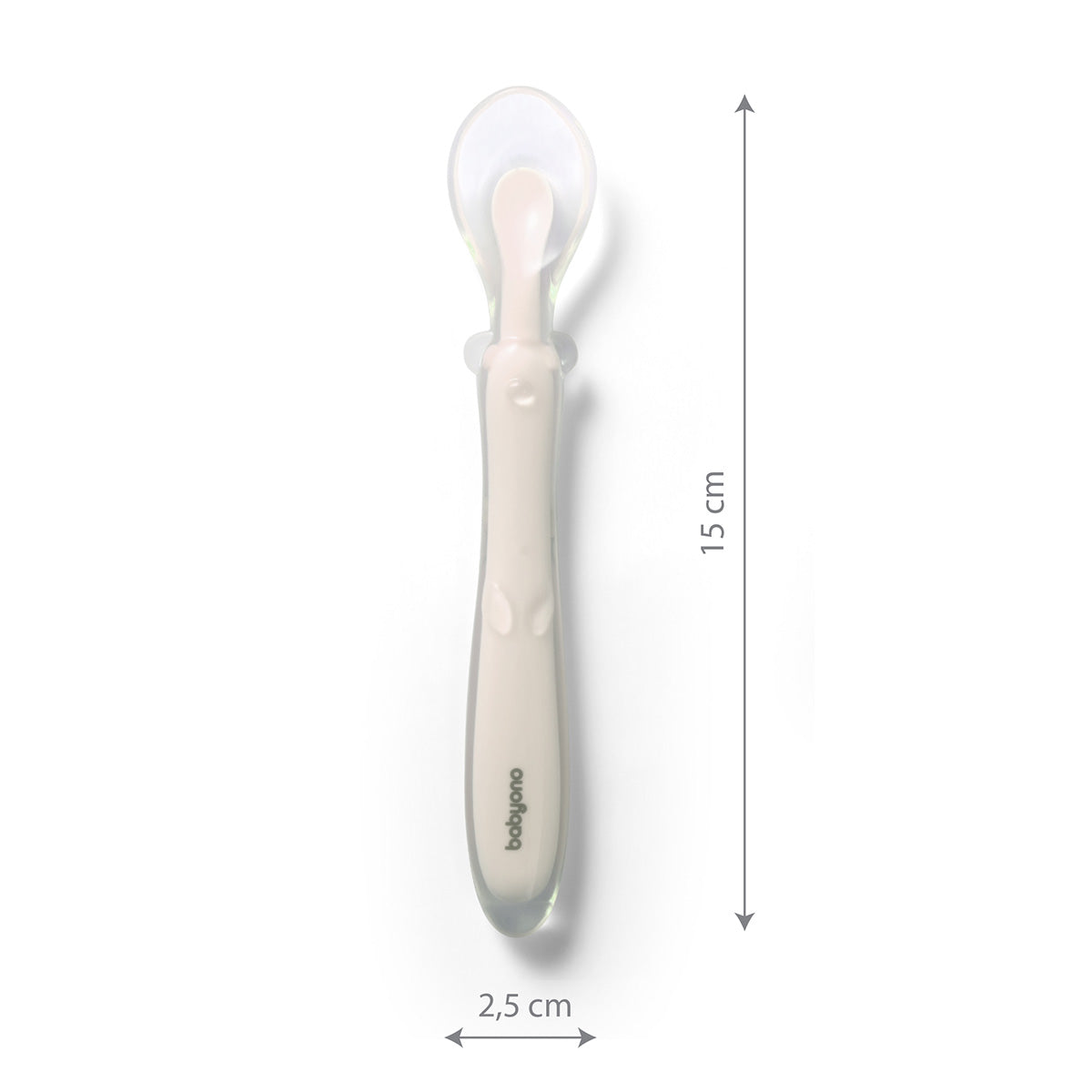 Babyono Cuchara de Silicona Flexible para bebés