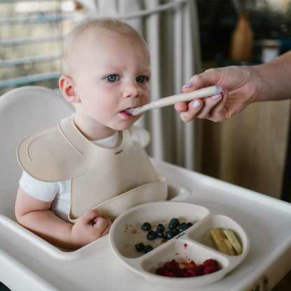 Babyono Cuchara de Silicona Flexible para bebés