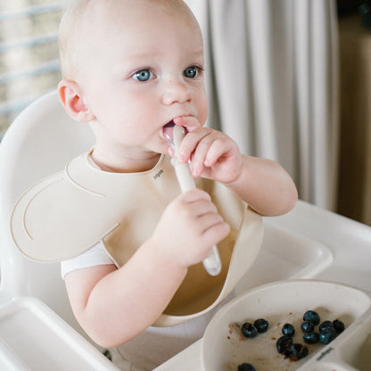 Babyono Cuchara de Silicona Flexible para bebés
