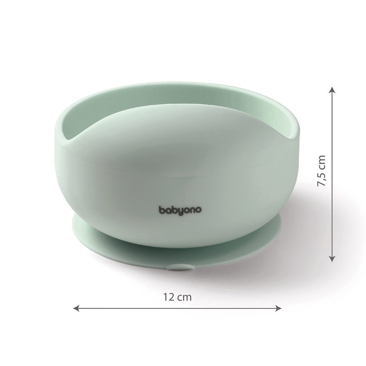 Babyono Bowl silicona con ventosa para bebés