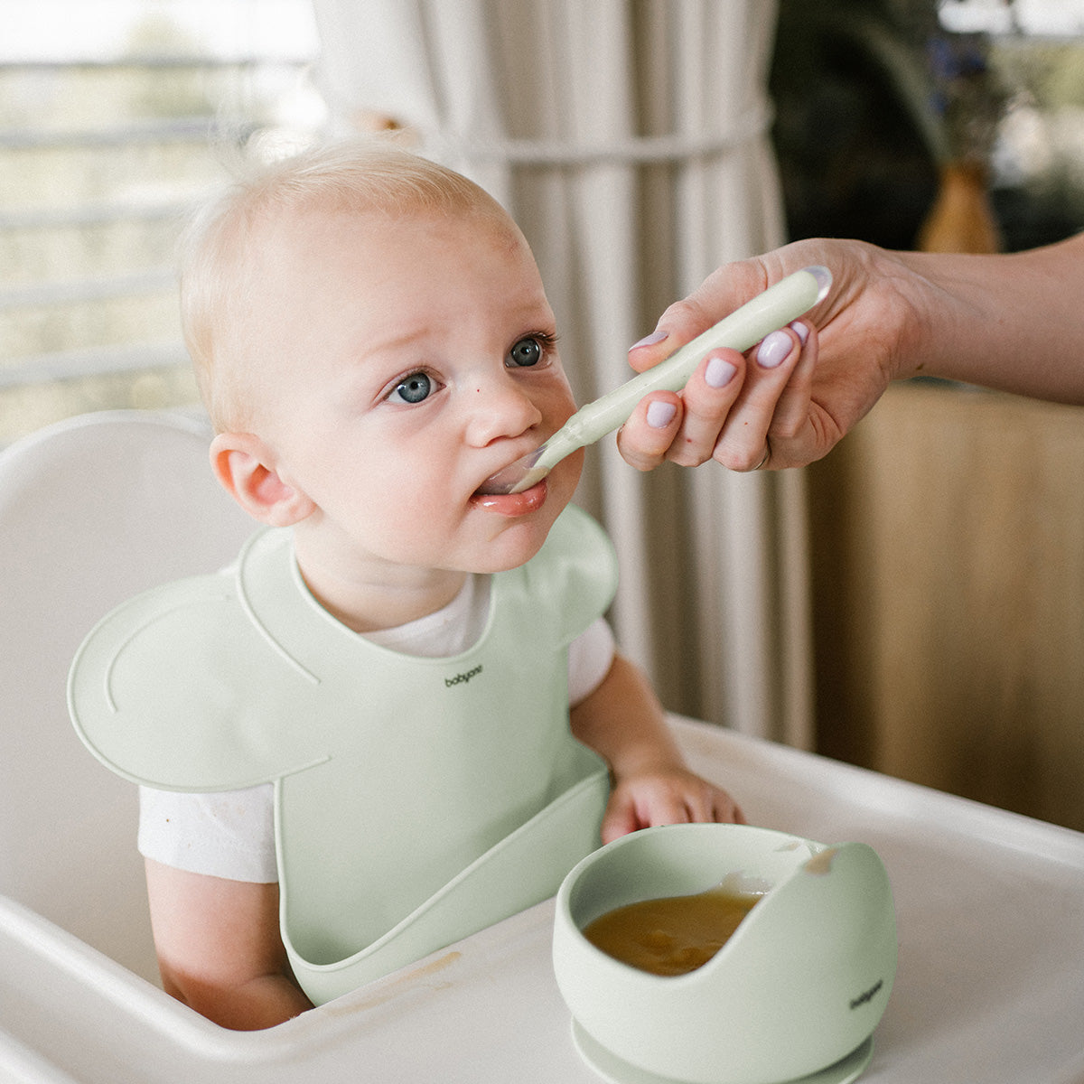 Babyono Bowl silicona con ventosa para bebés