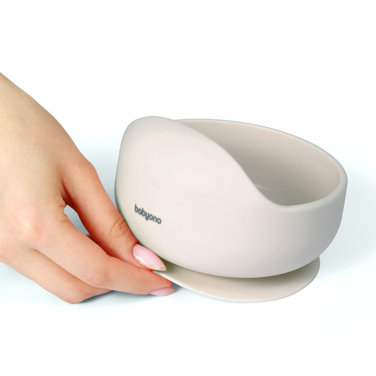 Babyono Bowl silicona con ventosa para bebés