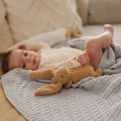 Babyono Manta de algodón orgánico para bebé 75x100 cm