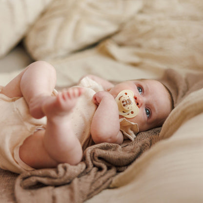 Babyono Chupetes tetina anatómica de silicona 0-6 meses