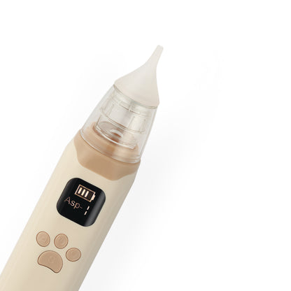 Babyono Aspirador nasal eléctrico ultrasilencioso Beige