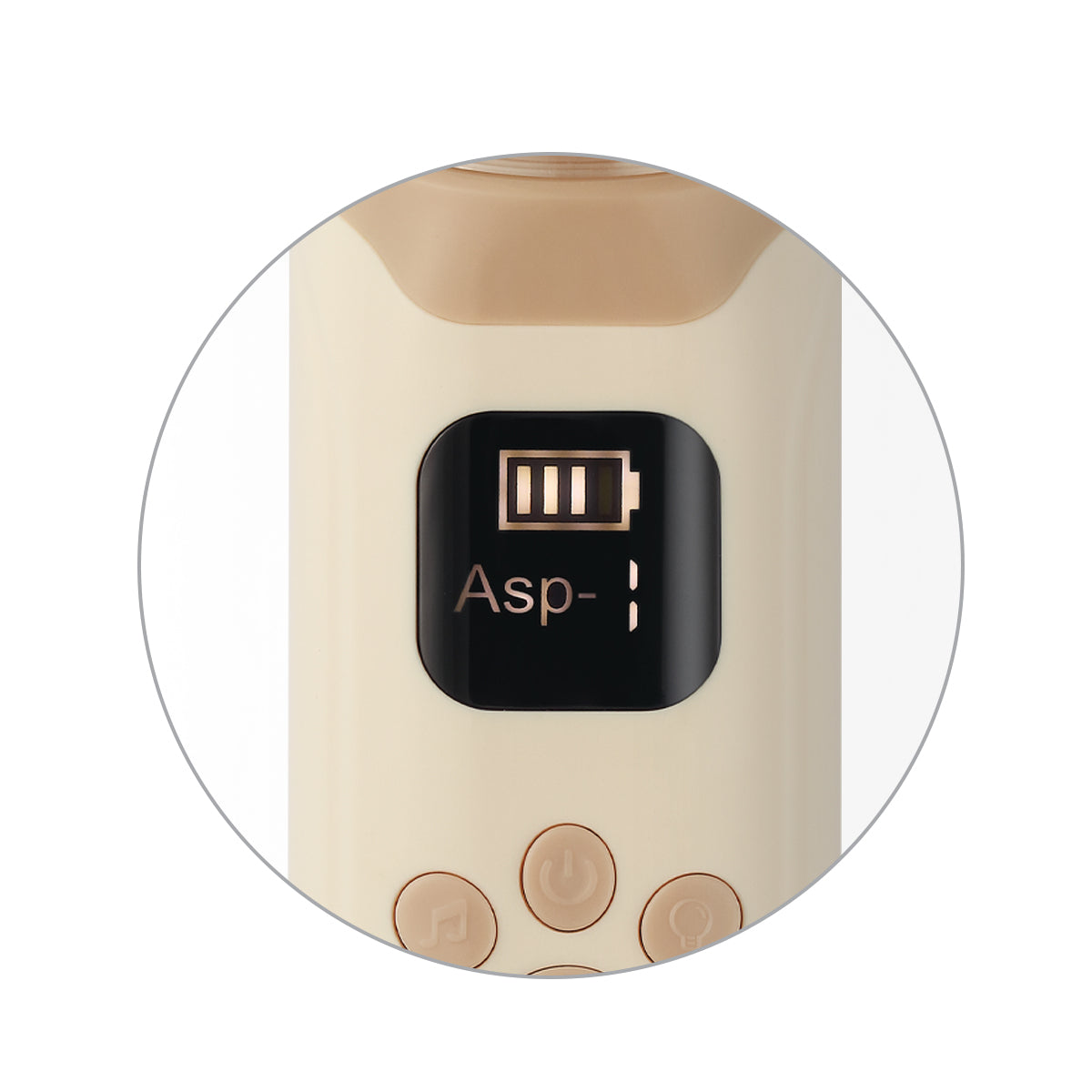 Babyono Aspirador nasal eléctrico ultrasilencioso Beige