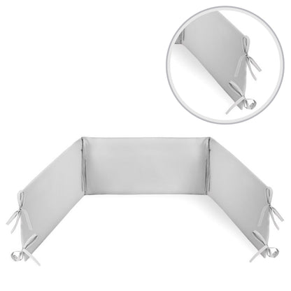 Basic Chichonera para cuna 180x30 cm algodón