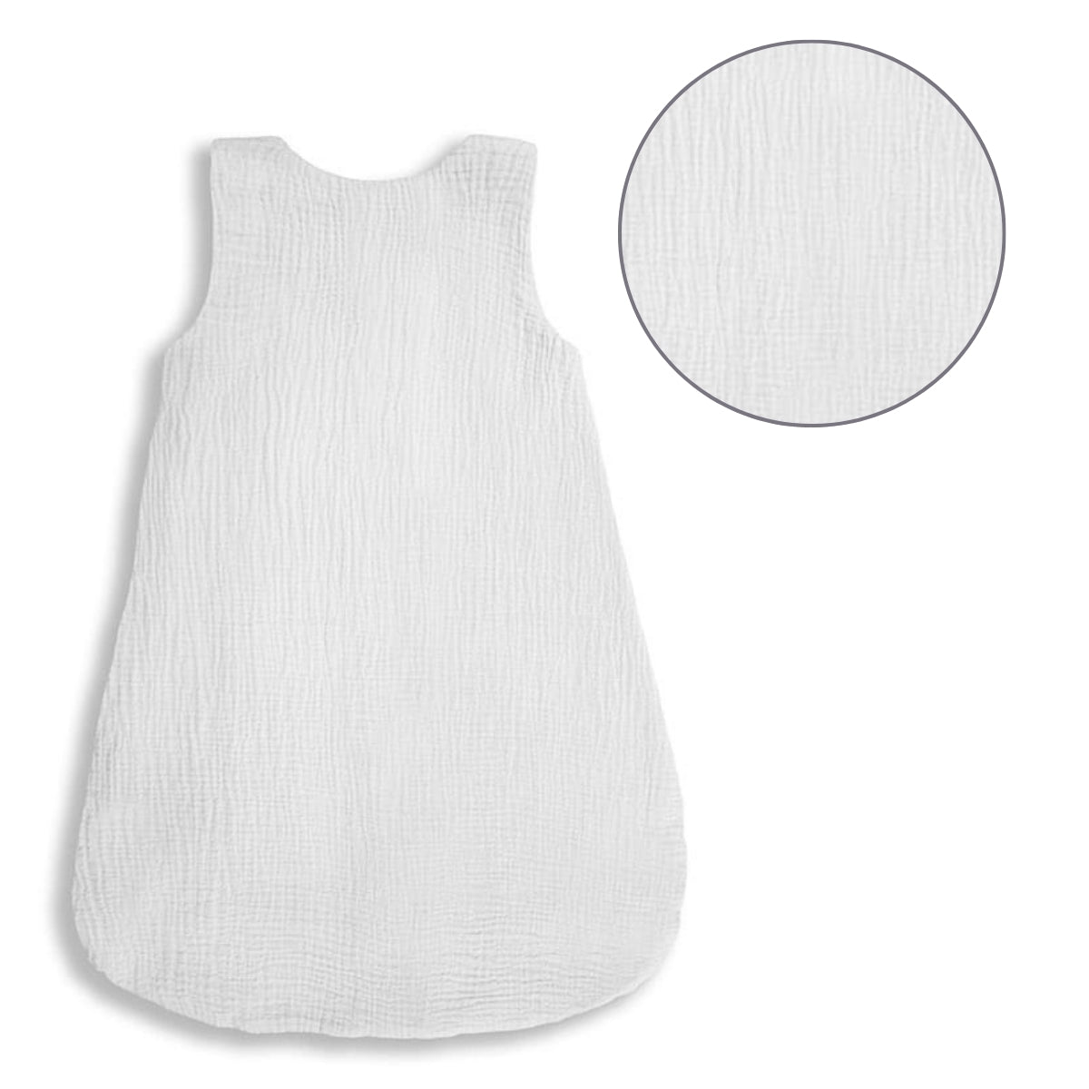 Natural Baby Saco de dormir bebe reversible T-S Muselina 0-4m