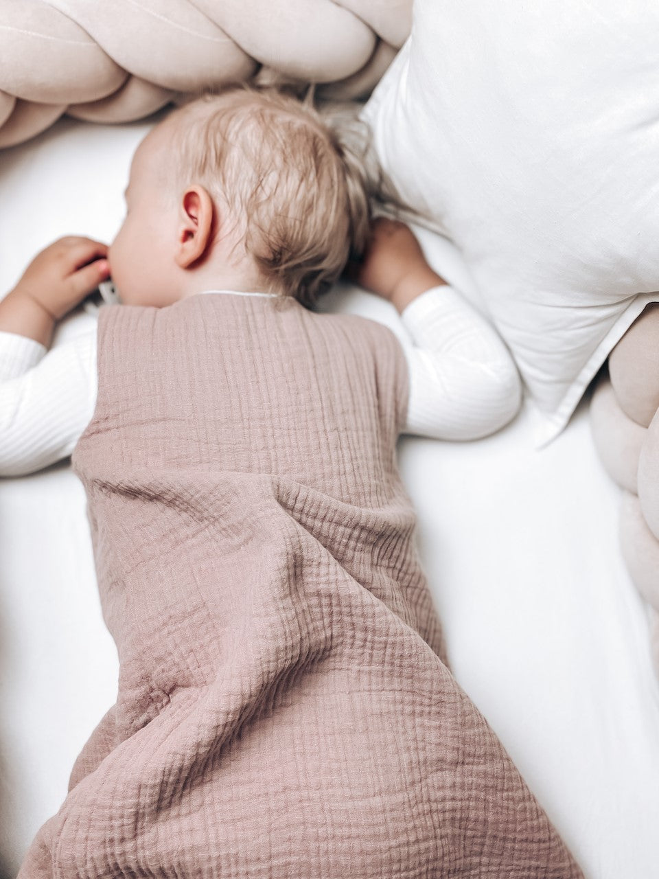 Natural Baby Saco de dormir bebe reversible T-S Muselina 0-4m