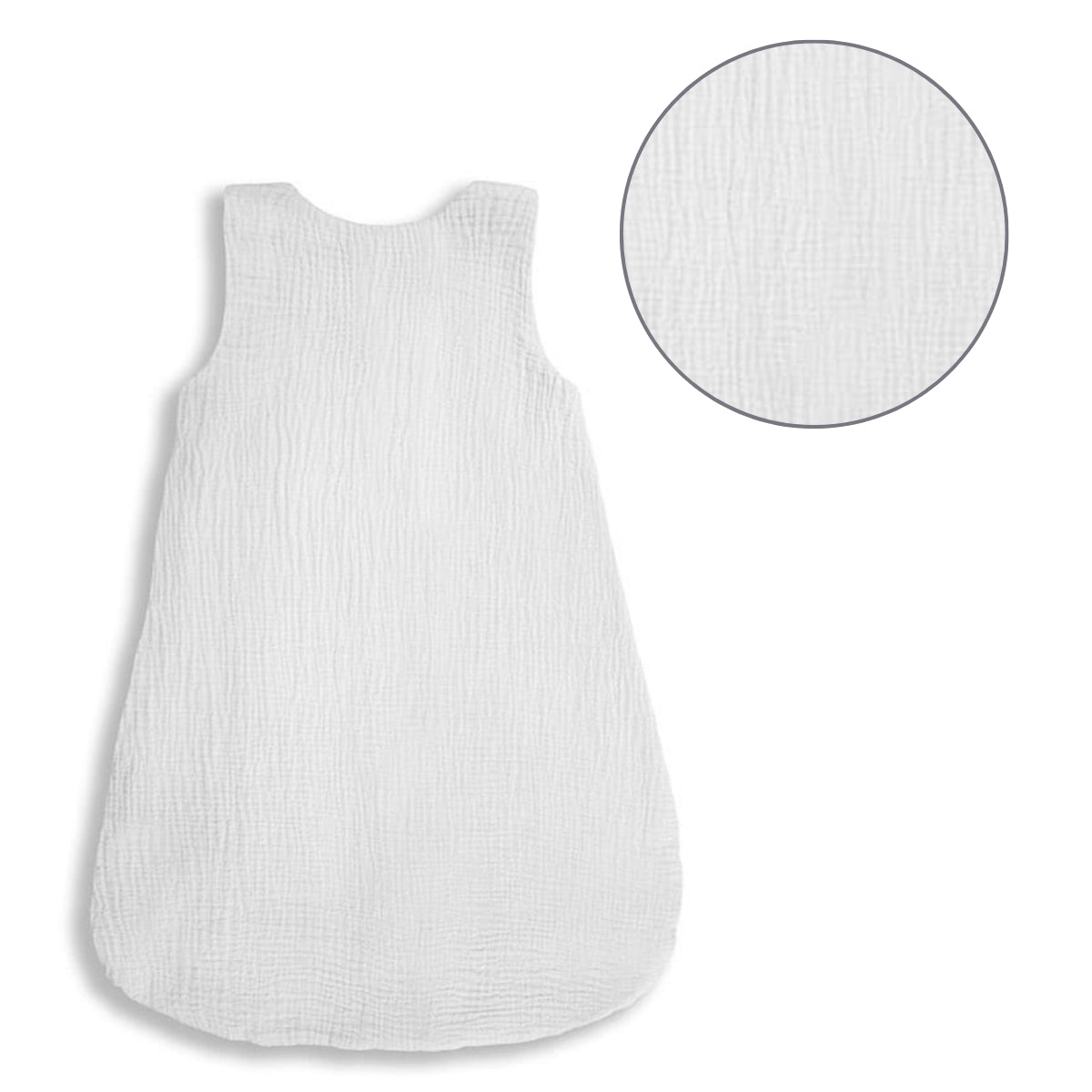 Natural Baby Saco de dormir bebe reversible T-S Muselina 0-4m