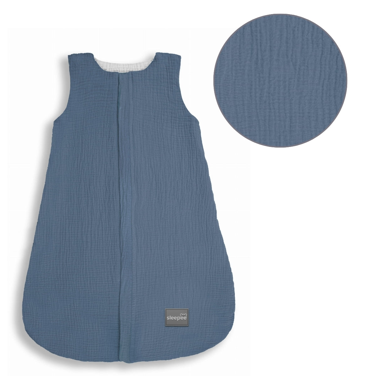 Natural Baby Saco de dormir bebe reversible T-S Muselina 0-4m