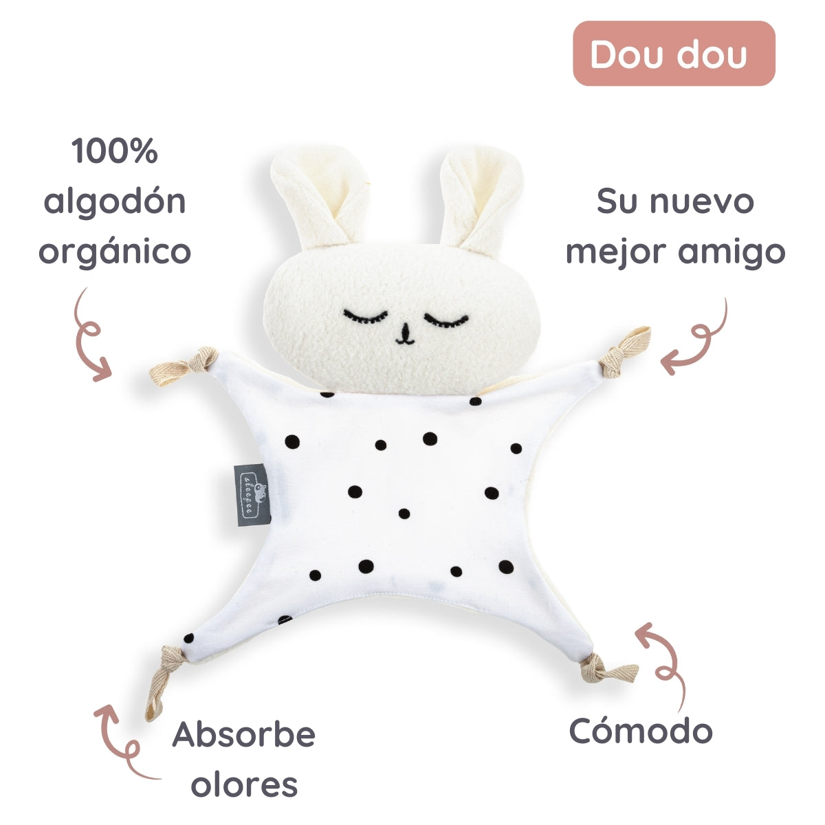 Bloom Dou dou primer juguete de bebé Sleepee Dots
