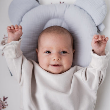 Natural Baby Almohada cojin plagiocefalia bebés muselina