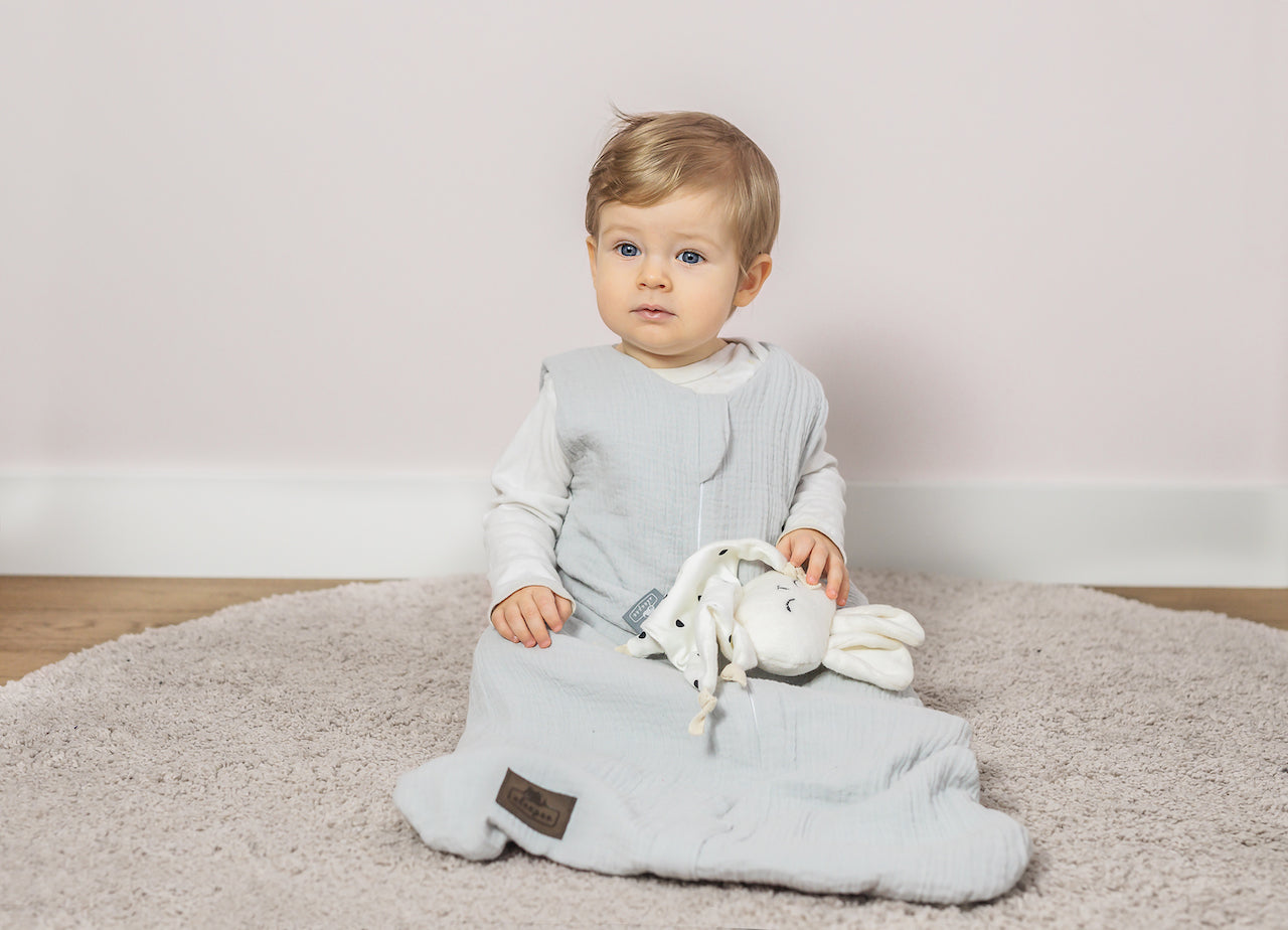 Natural Baby Saco de dormir bebe reversible T-S Muselina 0-4m