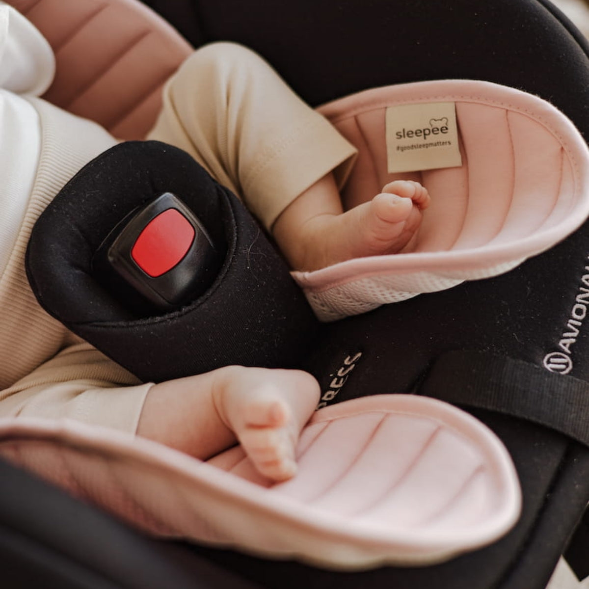 Natural Baby Colchoneta universal transpirable para silla de coche