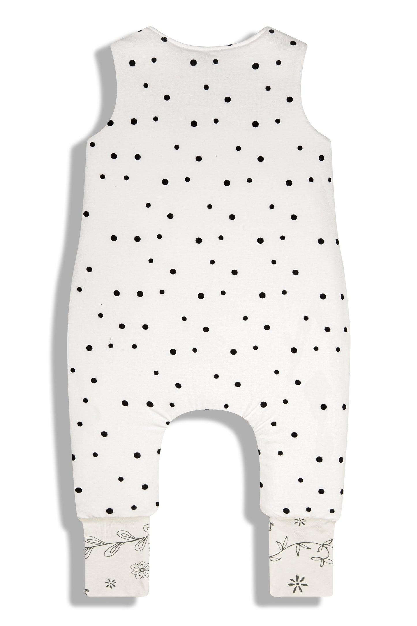 Bloom Saco de dormir con pies Reversible T-XS jersey algodón