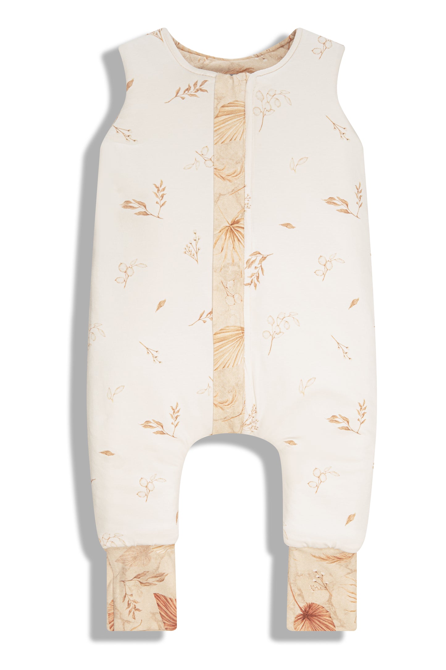 Bohemian Saco de dormir con pies Reversible T-XS jersey algodón
