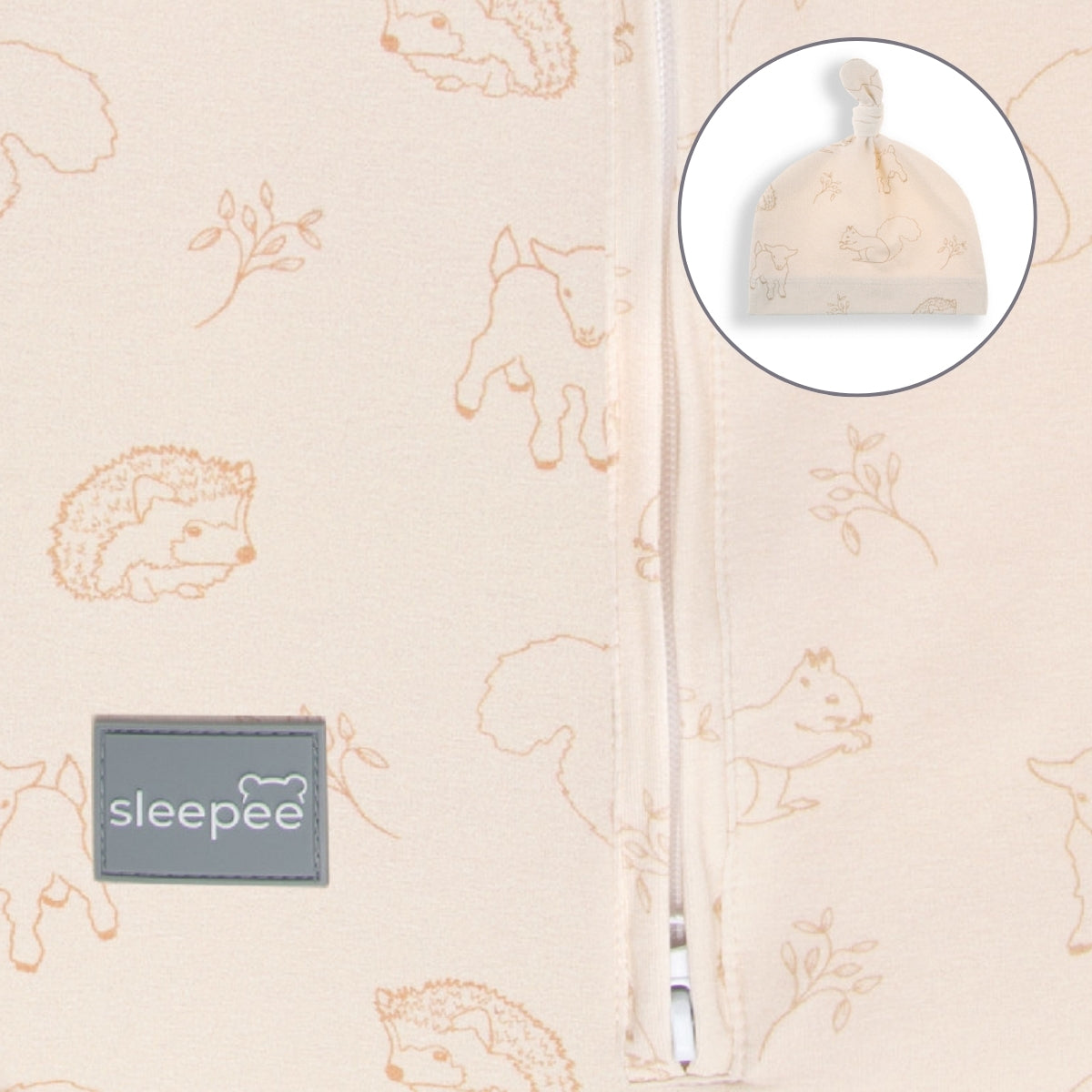 Vintage Animals Saco de dormir bebé envolvente First Step