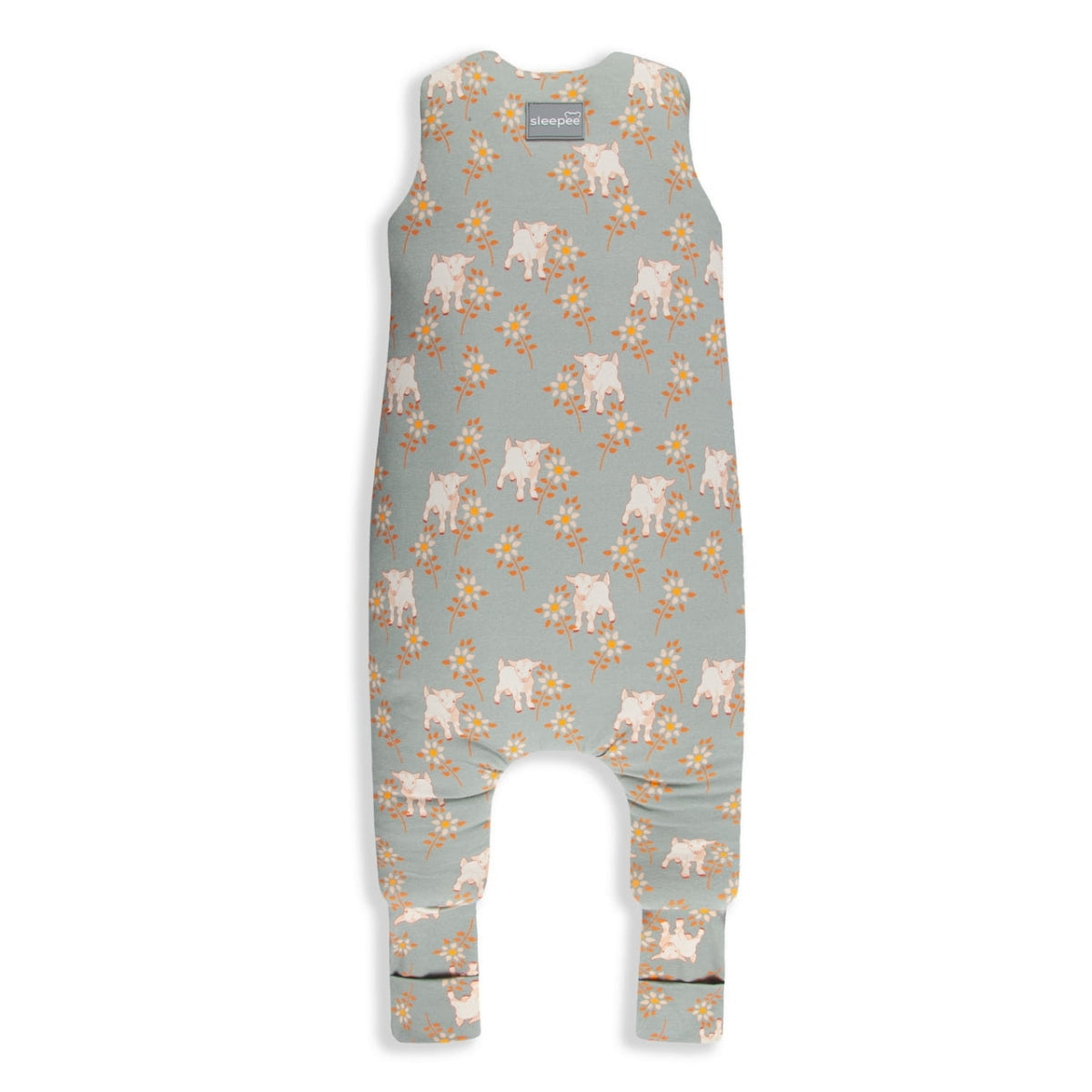 Vintage Animals Saco de dormir con pies Reversible T-S jersey algodón