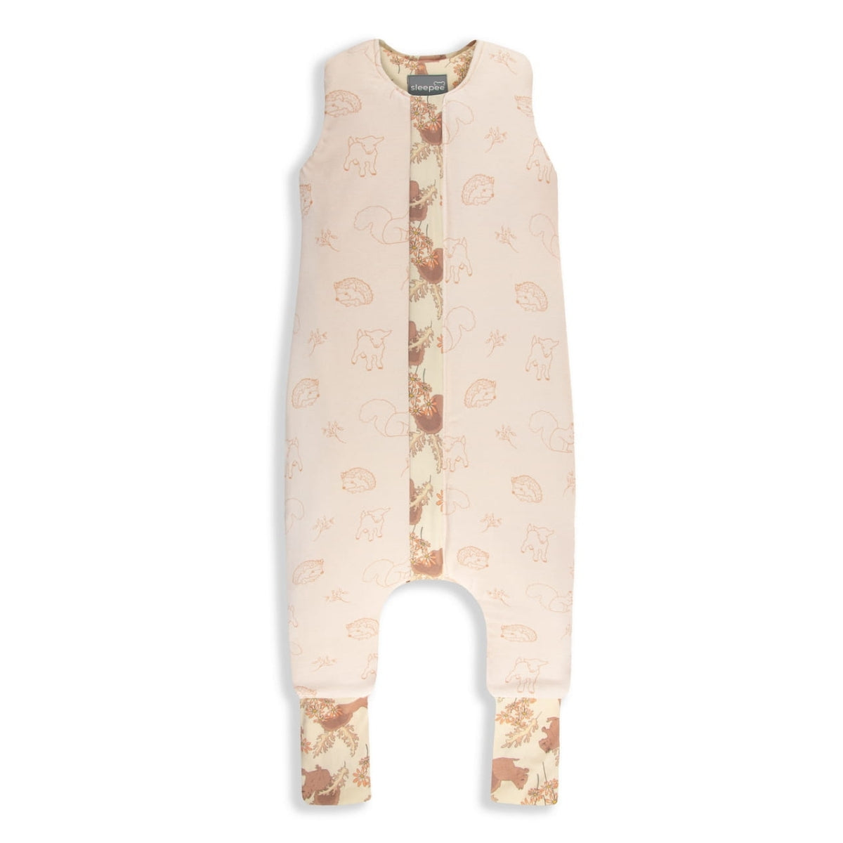 Vintage Animals Saco de dormir con pies Reversible T-S jersey algodón