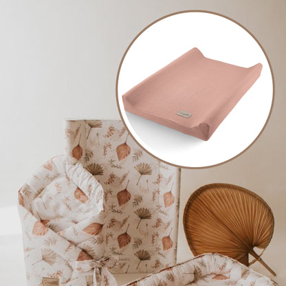 Boho & Love Funda para cambiador 50 × 70 cm Muselina