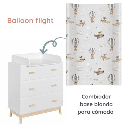 Cotton Color Cambiador base blanda para cómoda 70x47 cm