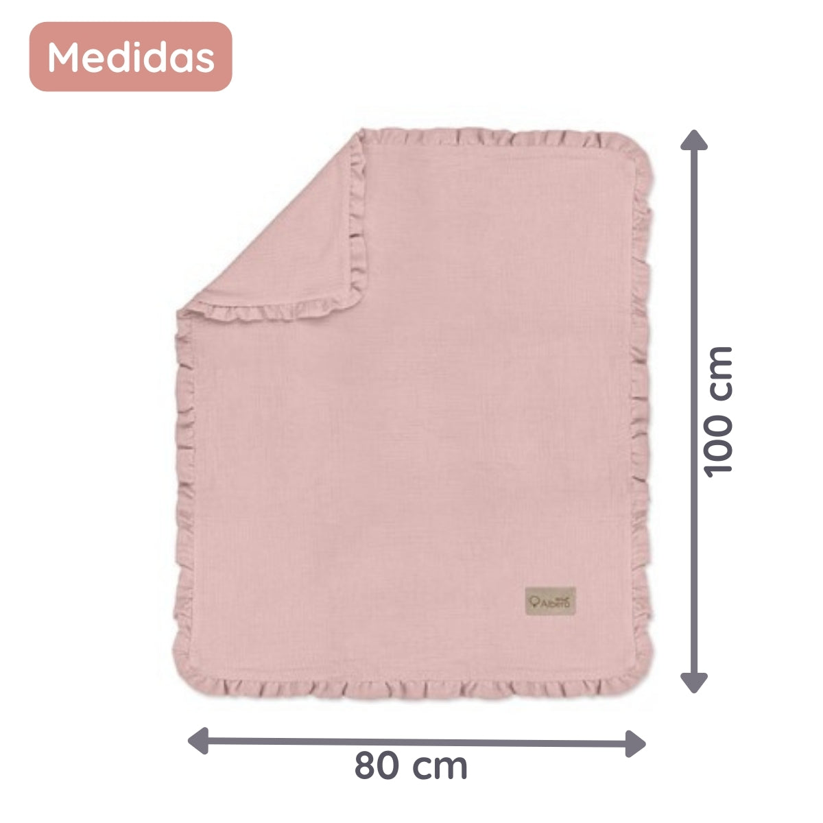 Cotton Color Manta de bebé doble Muselina Cotton Color