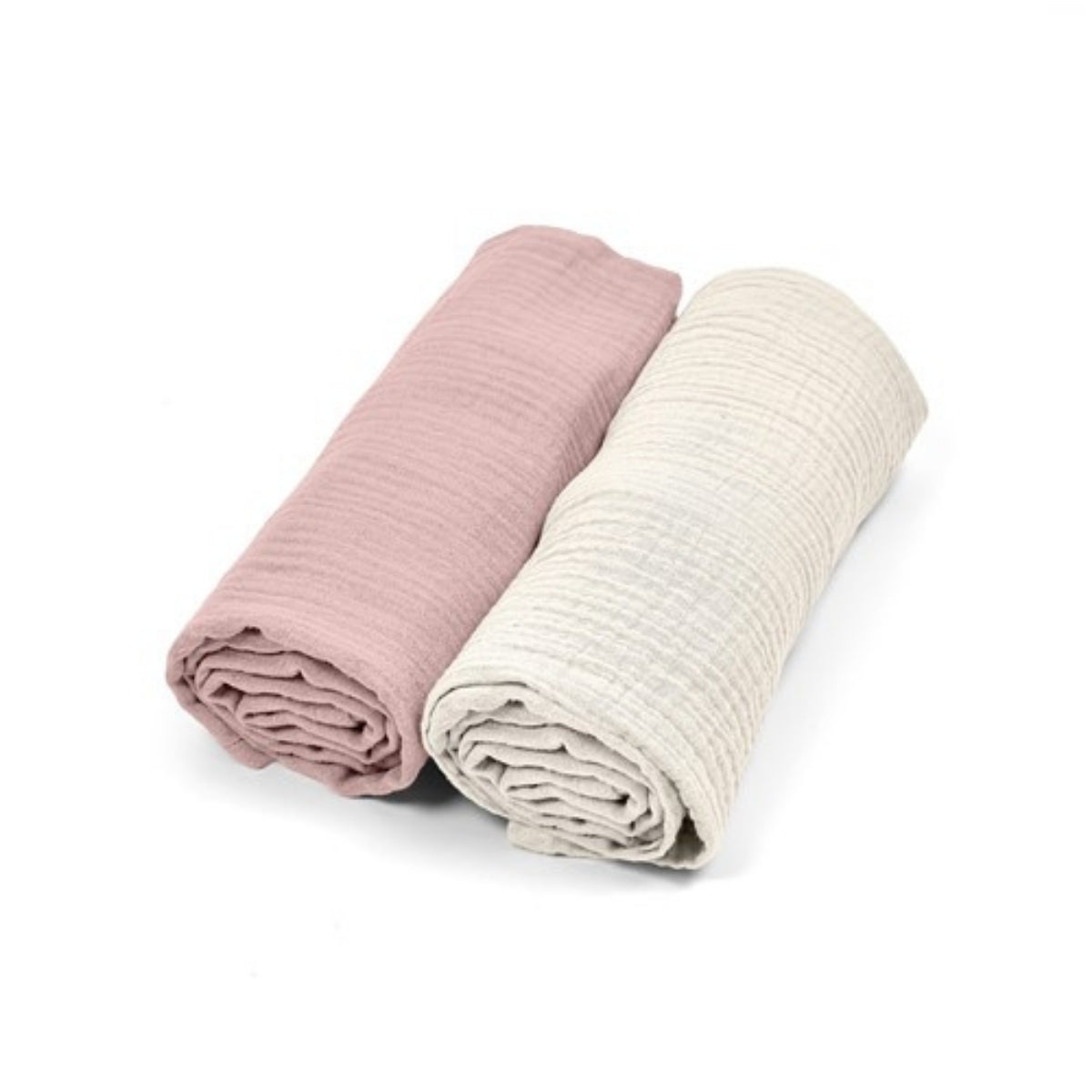 Cotton Color Pack 2 muselinas de algodón 70x70 para bebé Cotton Color