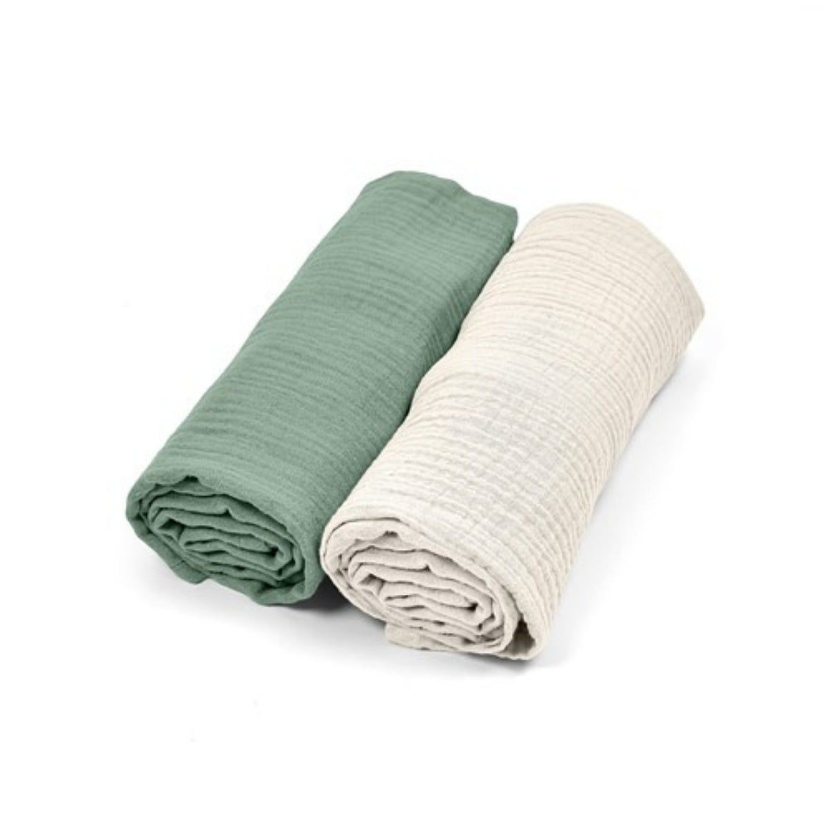 Cotton Color Pack 2 muselinas de algodón 70x70 para bebé Cotton Color