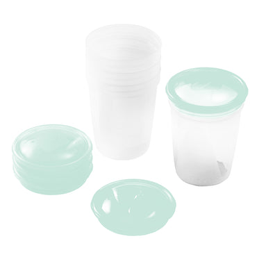 Babyono Recipientes para la leche y alimentos 200ml pack 4 unid.