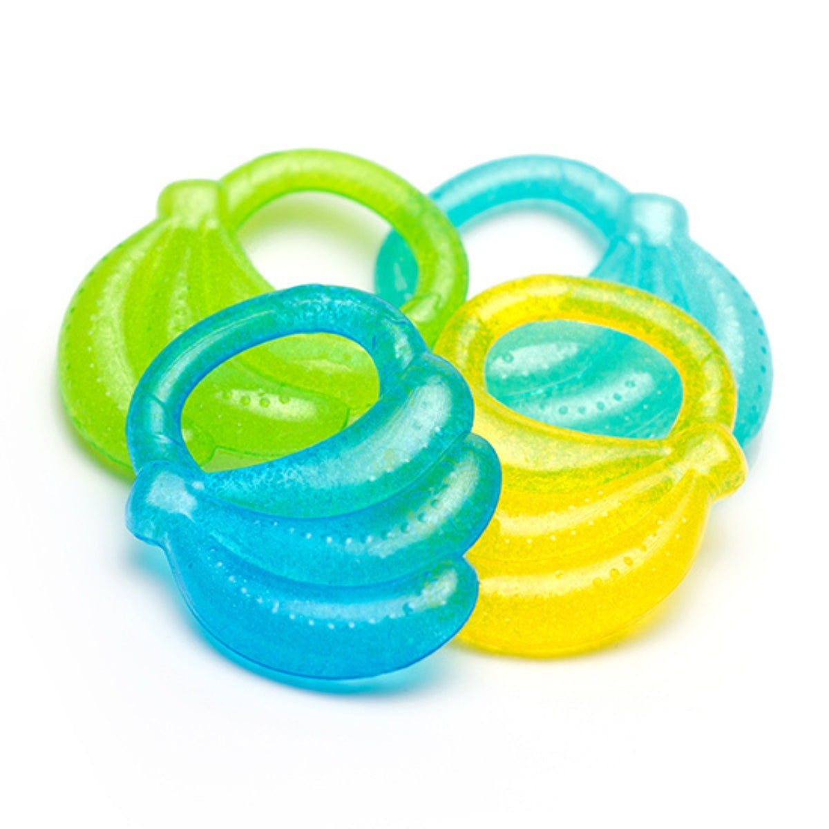 Babyono Mordedor de gel para bebés modelo Plátano