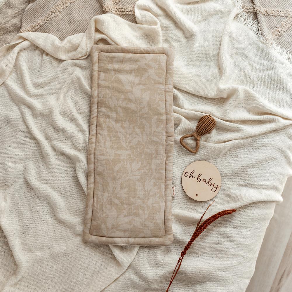 Mantulien Muslin Almohadita babitas para bebé de muselina 25x60 cm