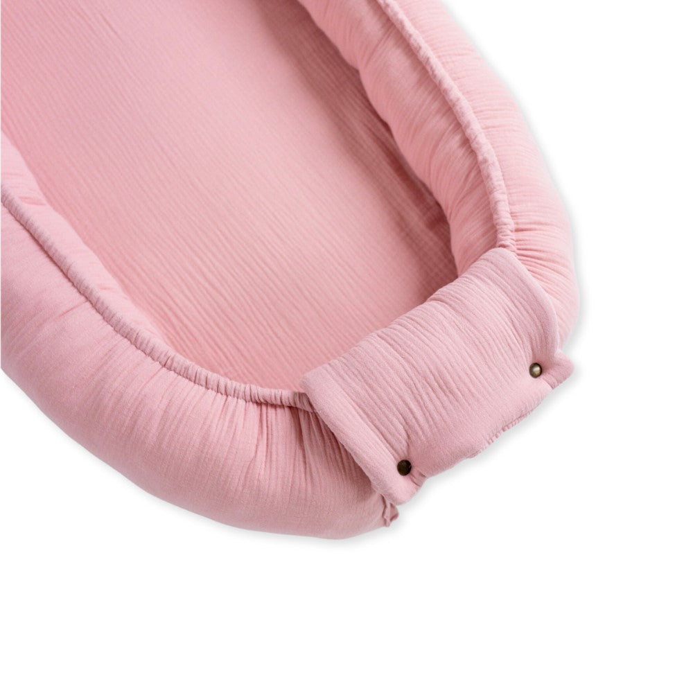 Muslin Baby Cuna nido desenfundable 60x85 cm