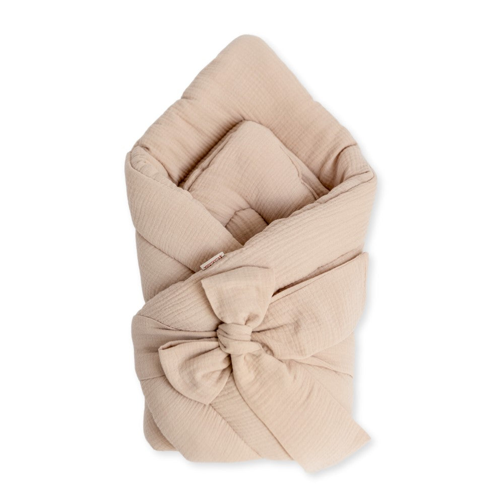 Muslin Baby Saco capazo algodón 4 en 1 reversible 75x75 cm