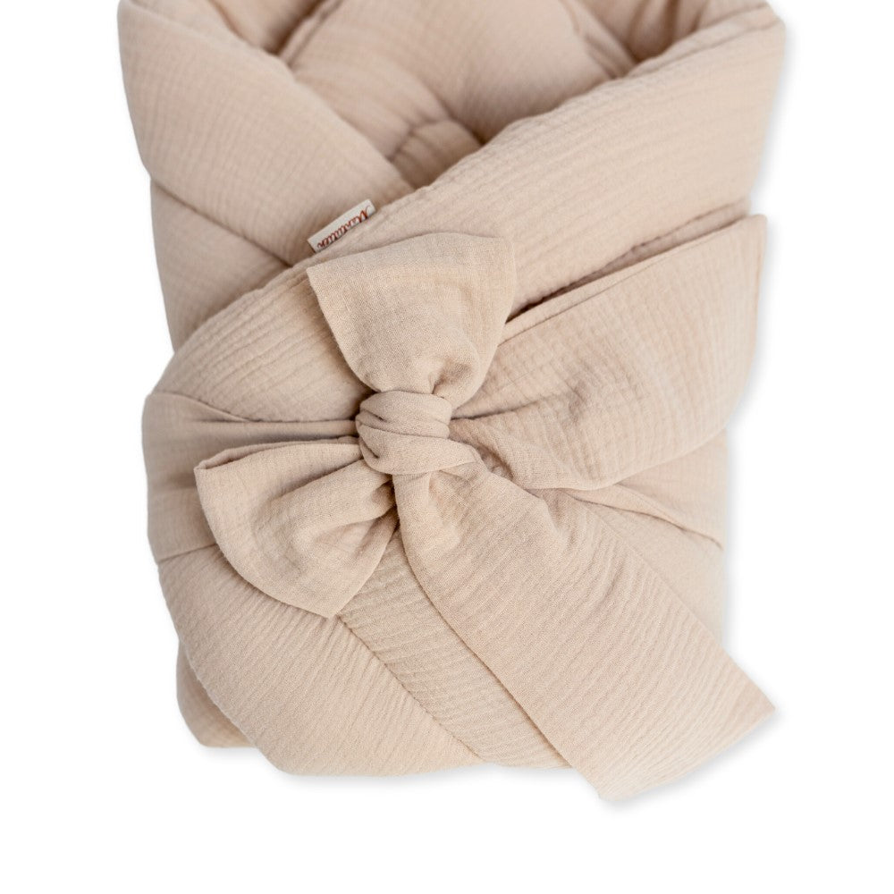 Muslin Baby Saco capazo algodón 4 en 1 reversible 75x75 cm
