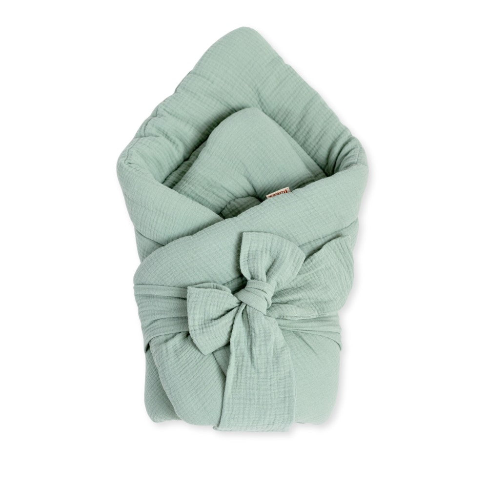 Muslin Baby Saco capazo algodón 4 en 1 reversible 75x75 cm