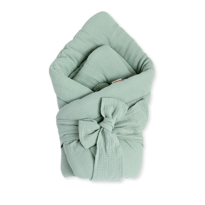 Muslin Baby Saco capazo algodón 4 en 1 reversible 75x75 cm