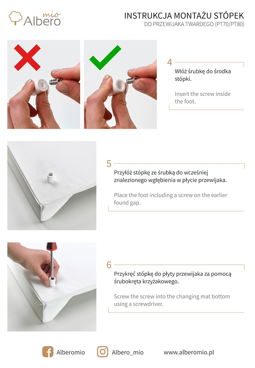 Basic Cambiador base rígida 70x47cm Cuna y Cómoda 2 en 1