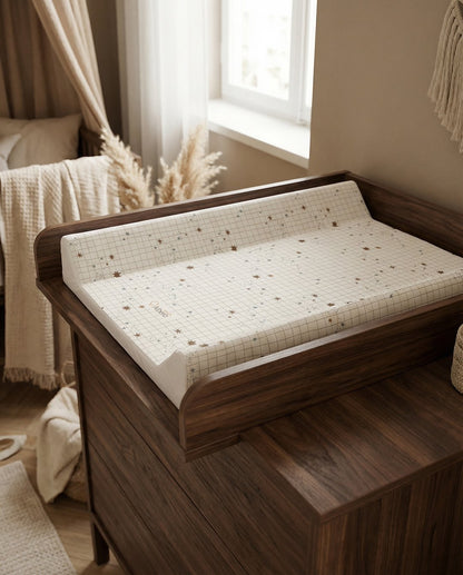 Cotton Color Cambiador base rígida 2 en 1 para Cuna y Cómoda