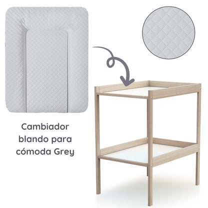 Caro premium line Cambiador blando para comoda 50 x 70 cm