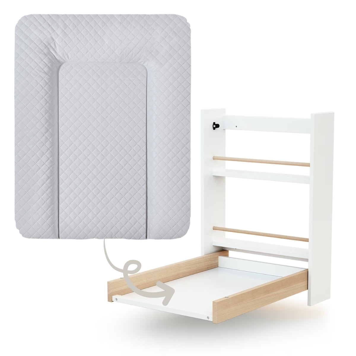 Caro premium line Cambiador blando para comoda 50 x 70 cm