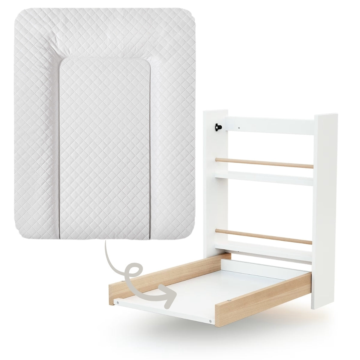 Caro premium line Cambiador blando para comoda 50 x 70 cm