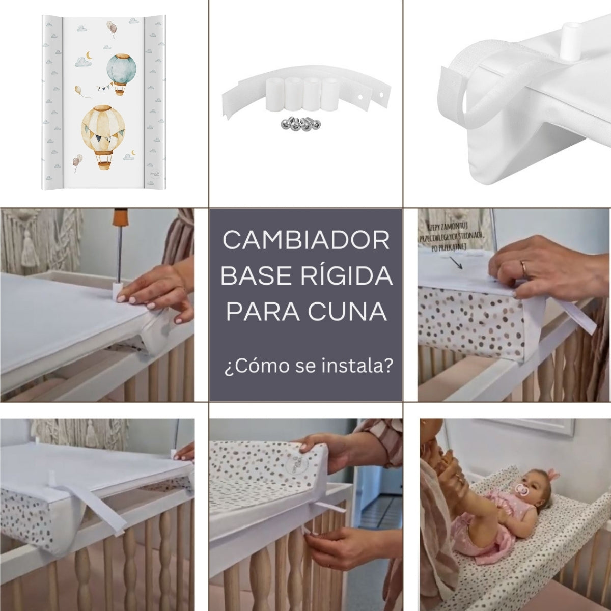 Basic Cambiador base rígida para cuna