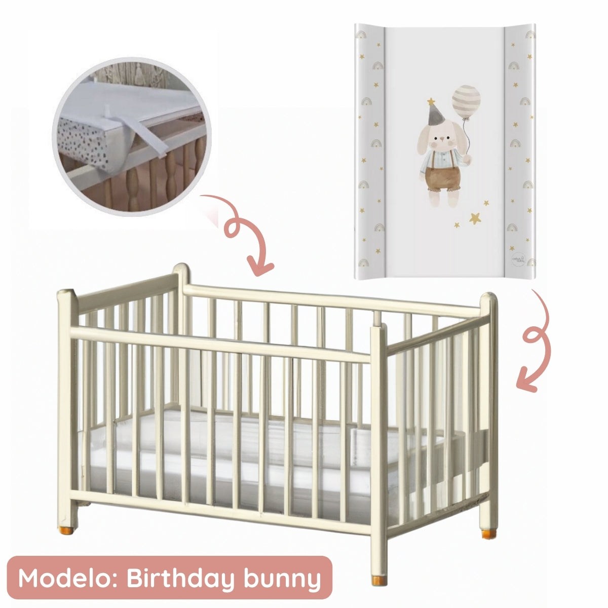 Basic Cambiador base rígida para cuna Ultra Light