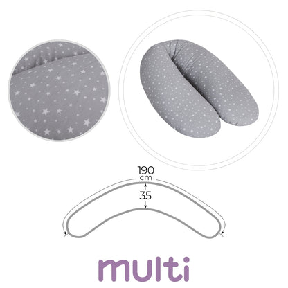 Basic Cojín de lactancia XL microperlas Flexi