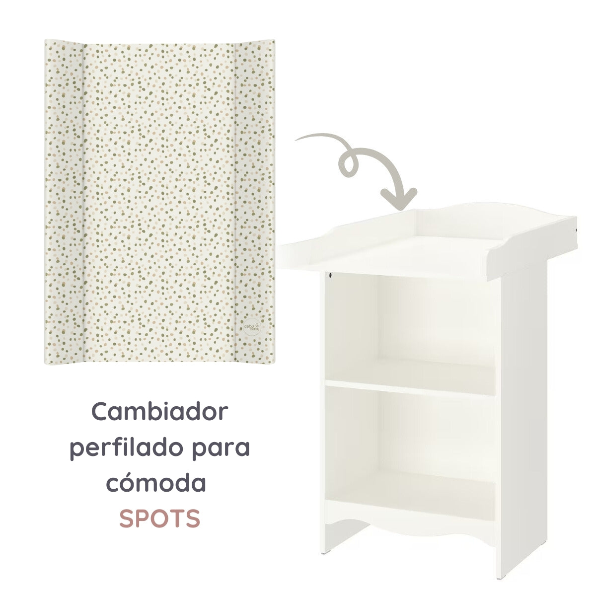 Basic Cambiador perfilado para cómoda