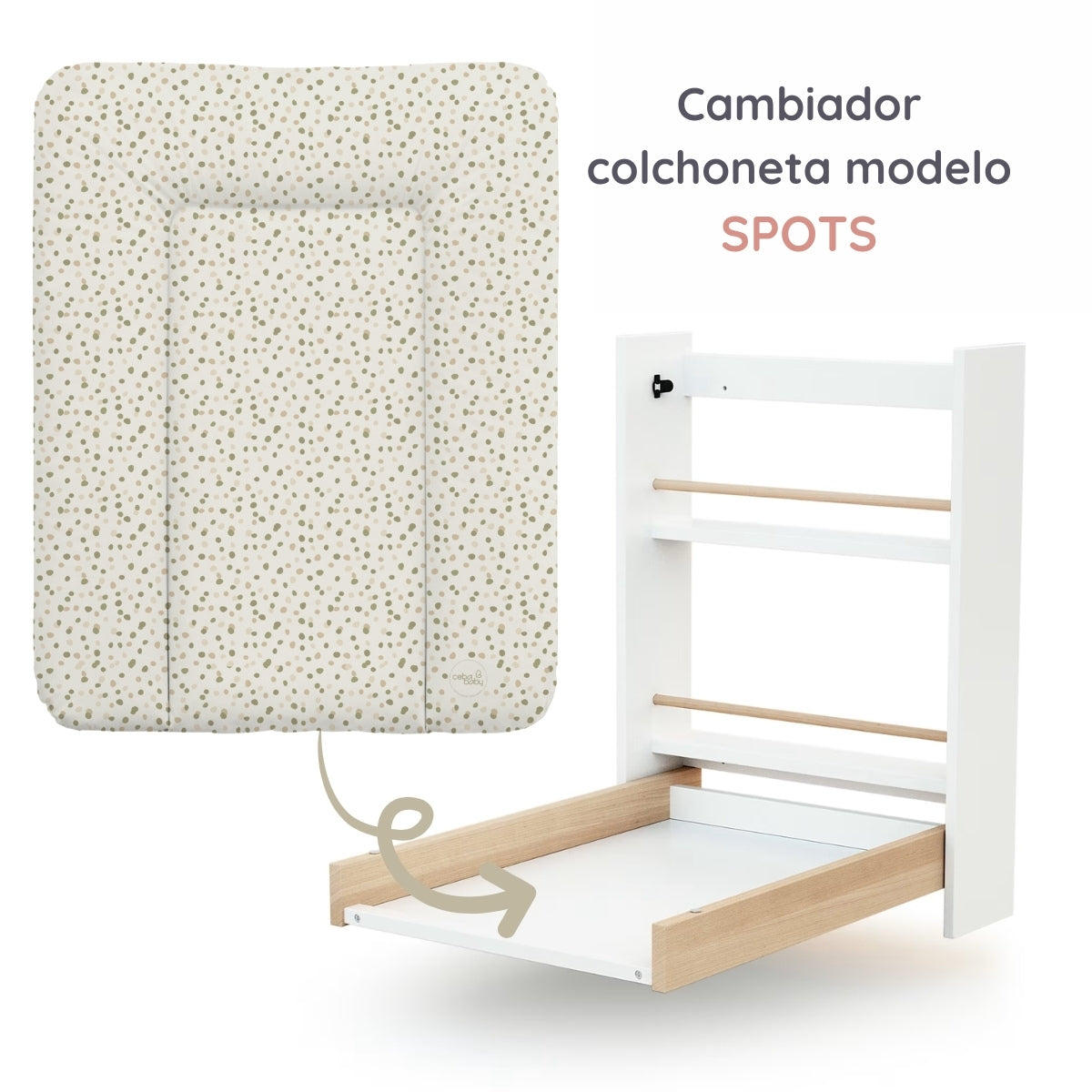 Basic Cambiador blando para comoda T-S